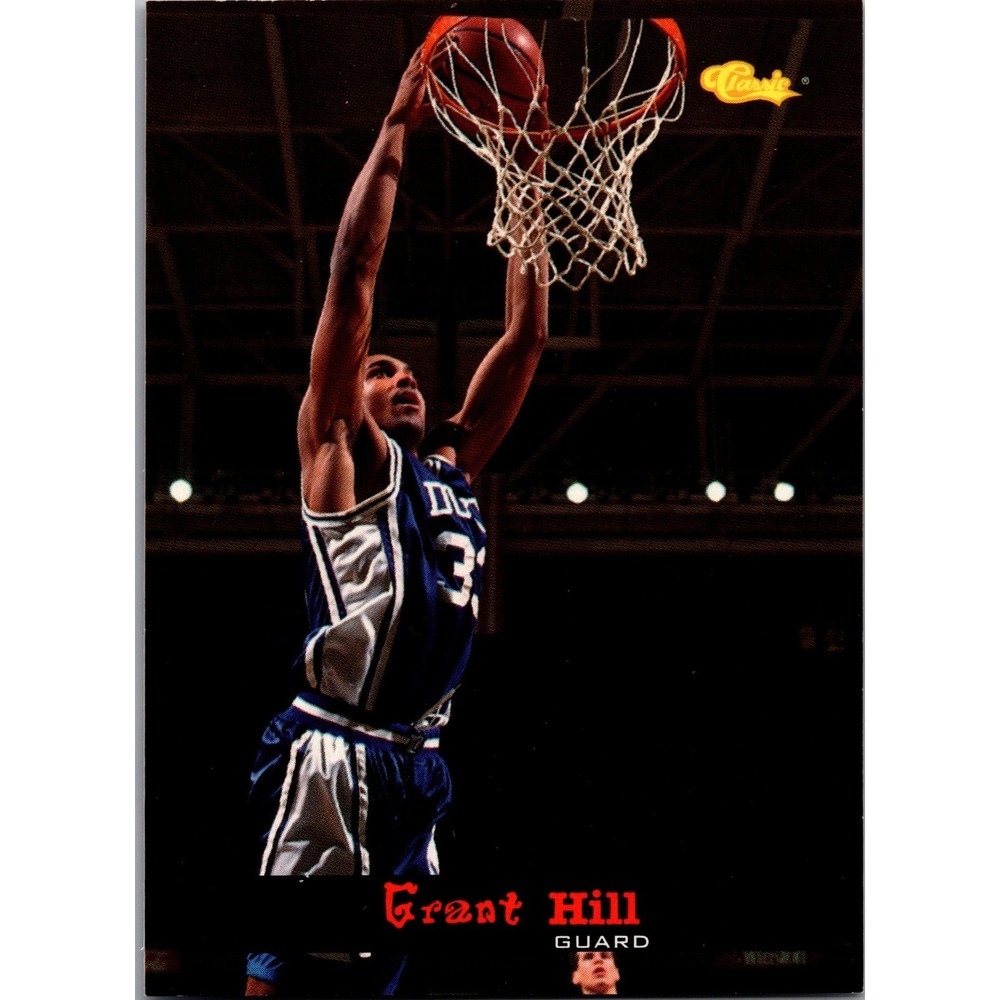 Grant Hill 1994 Classic Duke Blue Devils Basketball Card #4 NCAA Pre Rookie HOF